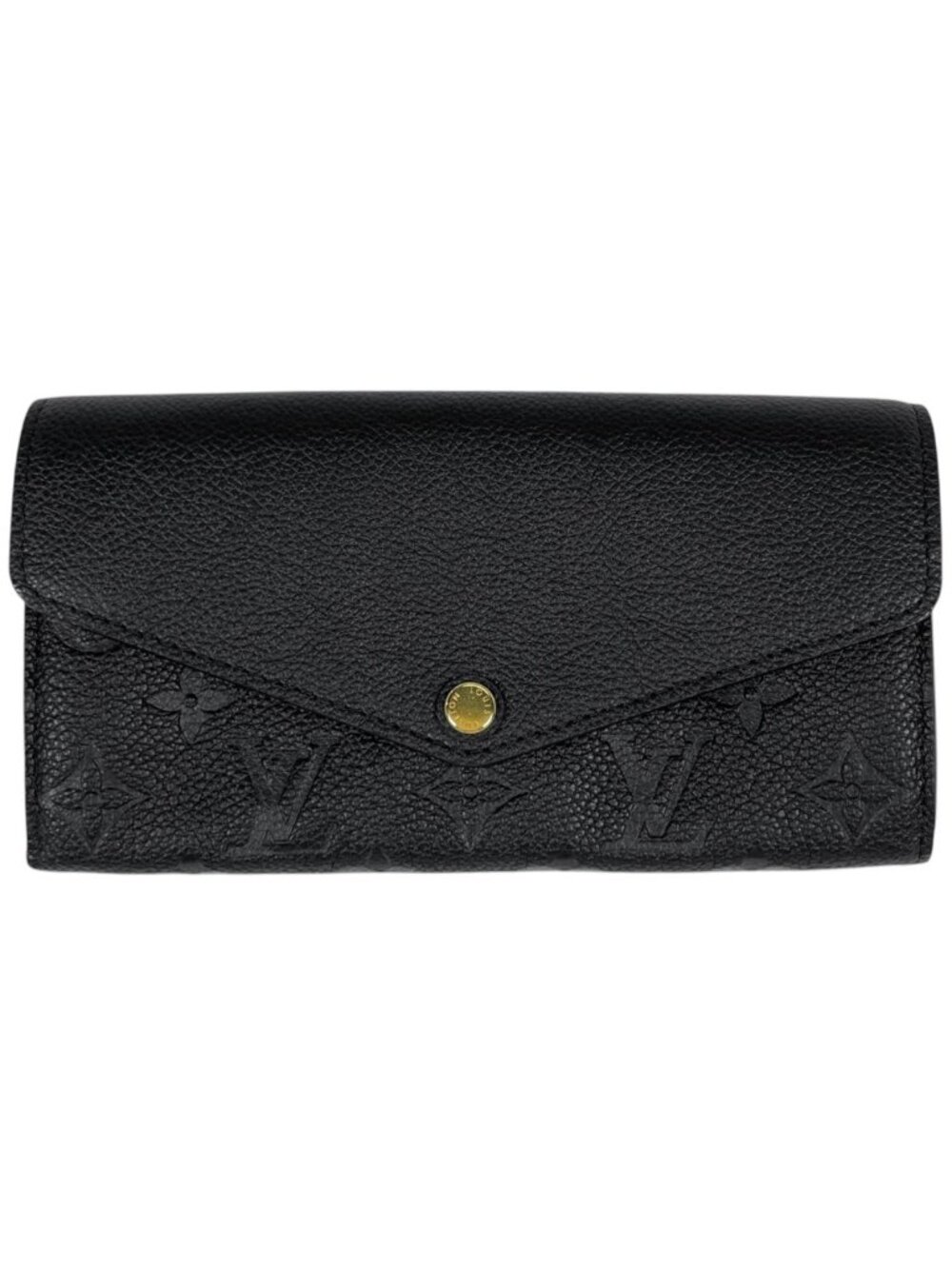 Louis Vuitton Portefeuille Sarah Wallet Monogram Empreinte Noir